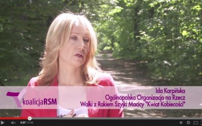Powstanie Koalicji RSM – wypowiedź Idy Karpińskiej Prezes Kwiatu Kobiecości