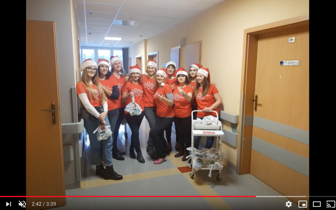 Akcja “Święty Mikołaj” 2018 – Kwiat Kobiecości na oddziałach ginekologii onkologicznej